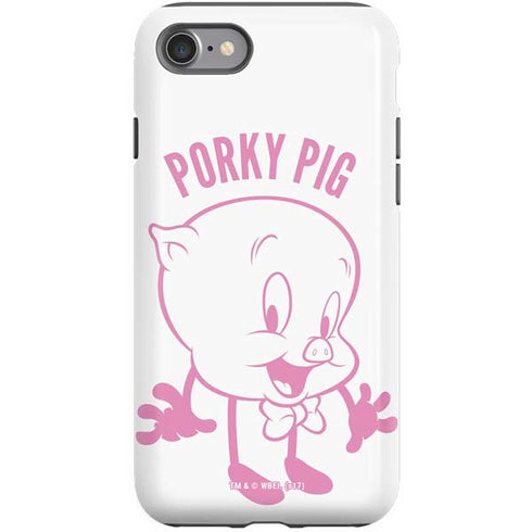 Looney Tunes Porky Pig Big Head iPhone SE (2nd & 3rd Gen) Pro Case