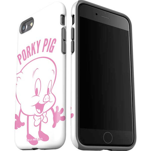 Looney Tunes Porky Pig Big Head iPhone SE (2nd & 3rd Gen) Pro Case