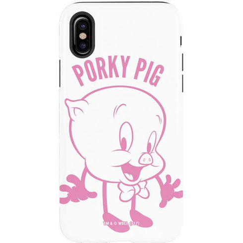 Looney Tunes Porky Pig Big Head iPhone X Pro Case
