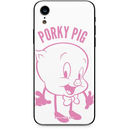 Looney Tunes Porky Pig Big Head iPhone XR Skin