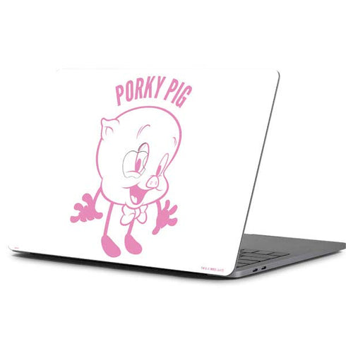Looney Tunes Porky Pig Big Head Apple MacBook Pro 13-inch Skin