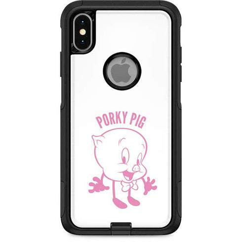 Looney Tunes Porky Pig Big Head Otterbox Commuter iPhone Skin