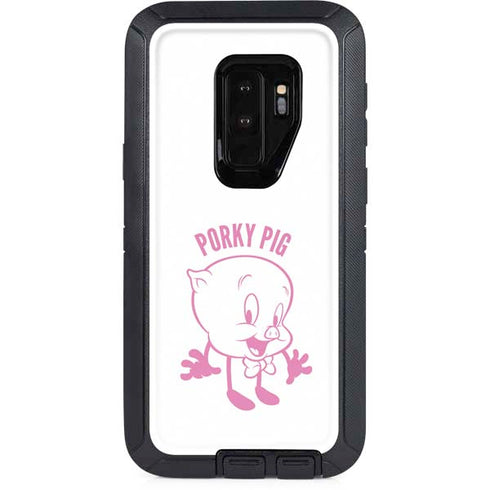 Looney Tunes Porky Pig Big Head Otterbox Defender Galaxy Skin