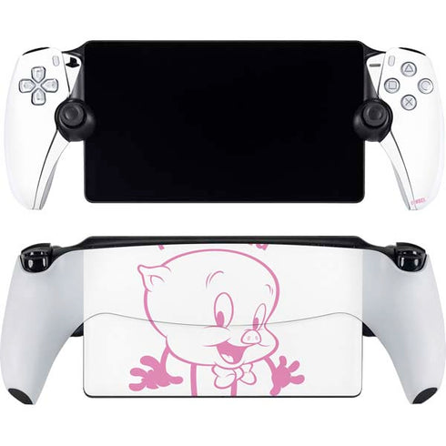 Looney Tunes Porky Pig Big Head PlayStation Portal Remote Player Skin