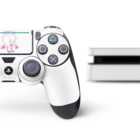 Looney Tunes Porky Pig Big Head PS4 Slim Bundle Skin