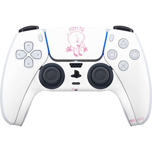 Looney Tunes Porky Pig Big Head PS5 Controller Skin