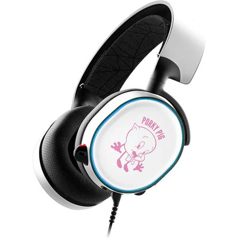 Looney Tunes Porky Pig Big Head SteelSeries Arctis 3 Skin
