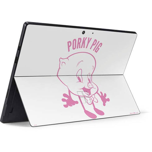 Looney Tunes Porky Pig Big Head Surface Pro 7 Skin