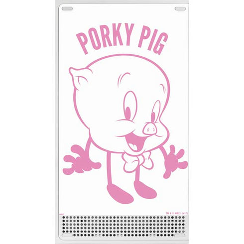 Looney Tunes Porky Pig Big Head Xbox Series S Skins