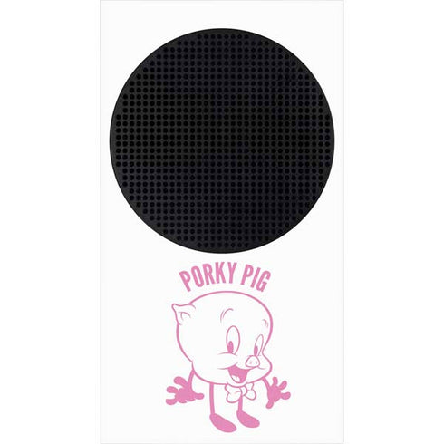 Looney Tunes Porky Pig Big Head Xbox Series S Console Skin