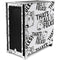 Looney Tunes Porky Pig Black and White Corsair 4000D Tempered Glass Mid-Tower ATX Case Skin
