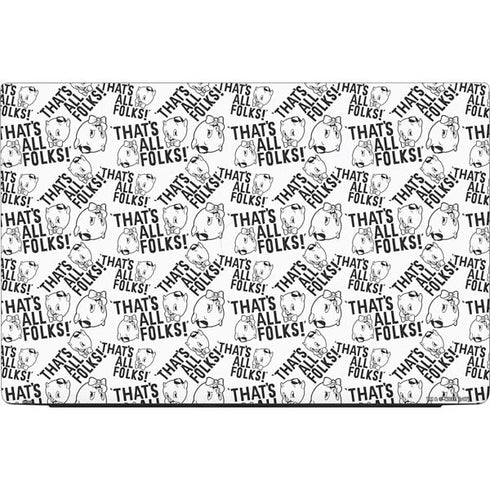 Looney Tunes Porky Pig Black and White Dell Vostro Skin