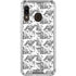 Looney Tunes Porky Pig Black and White Galaxy A30 Clear Case