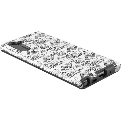 Looney Tunes Porky Pig Black and White Galaxy Note 10 Pro Case