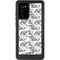 Looney Tunes Porky Pig Black and White Galaxy Note20 5G Waterproof Case