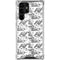 Looney Tunes Porky Pig Black and White Galaxy S22 Ultra Clear Case