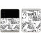 Looney Tunes Porky Pig Black and White Galaxy Z Flip3 5G Skin
