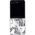 Looney Tunes Porky Pig Black and White Galaxy Z Flip5 5G Skin