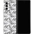 Looney Tunes Porky Pig Black and White Galaxy Z Fold2 5G Skin