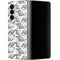 Looney Tunes Porky Pig Black and White Galaxy Z Fold4 5G Skin