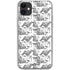 Looney Tunes Porky Pig Black and White iPhone 11 Clear Case