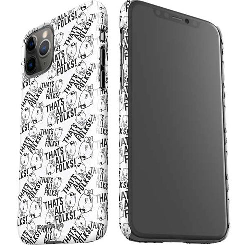 Looney Tunes Porky Pig Black and White iPhone 11 Pro Lite Case