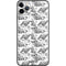 Looney Tunes Porky Pig Black and White iPhone 11 Pro Max Skin