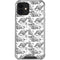 Looney Tunes Porky Pig Black and White iPhone 12 Clear Case