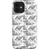 Looney Tunes Porky Pig Black and White iPhone 12 Impact Case