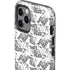 Looney Tunes Porky Pig Black and White iPhone 12 Pro Impact Case