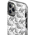 Looney Tunes Porky Pig Black and White iPhone 12 Pro Max Impact Case