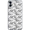 Looney Tunes Porky Pig Black and White iPhone 12 Skin