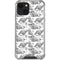 Looney Tunes Porky Pig Black and White iPhone 13 Mini Clear Case