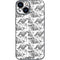 Looney Tunes Porky Pig Black and White iPhone 13 Mini Skin