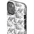Looney Tunes Porky Pig Black and White iPhone 15 Plus Impact Case