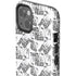 Looney Tunes Porky Pig Black and White iPhone 14 Impact Case