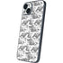 Looney Tunes Porky Pig Black and White iPhone 15 Plus Skin