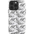 Looney Tunes Porky Pig Black and White iPhone 15 Pro Impact Case