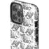 Looney Tunes Porky Pig Black and White iPhone 15 Pro Max Impact Case