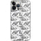 Looney Tunes Porky Pig Black and White iPhone 14 Pro Max Skin