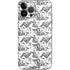 Looney Tunes Porky Pig Black and White iPhone 14 Pro Max Skin