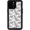 Looney Tunes Porky Pig Black and White iPhone 14 Pro Max Waterproof Case