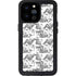 Looney Tunes Porky Pig Black and White iPhone 14 Pro Max Waterproof Case