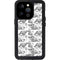 Looney Tunes Porky Pig Black and White iPhone 14 Pro Waterproof Case