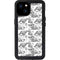 Looney Tunes Porky Pig Black and White iPhone 15 Plus Waterproof Case