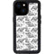 Looney Tunes Porky Pig Black and White iPhone 15 Waterproof Case