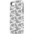 Looney Tunes Porky Pig Black and White iPhone 8 Pro Case