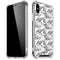 Looney Tunes Porky Pig Black and White iPhone XS Max Clear Case