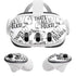 Looney Tunes Porky Pig Black and White Meta Quest 3 Skin