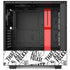 Looney Tunes Porky Pig Black and White NZXT H510 Compact ATX Mid-Tower Case Skin